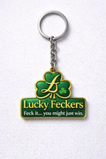 🍀 Lucky Feckers Keychain